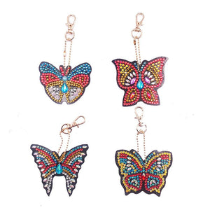 Butterfly Keychain Set