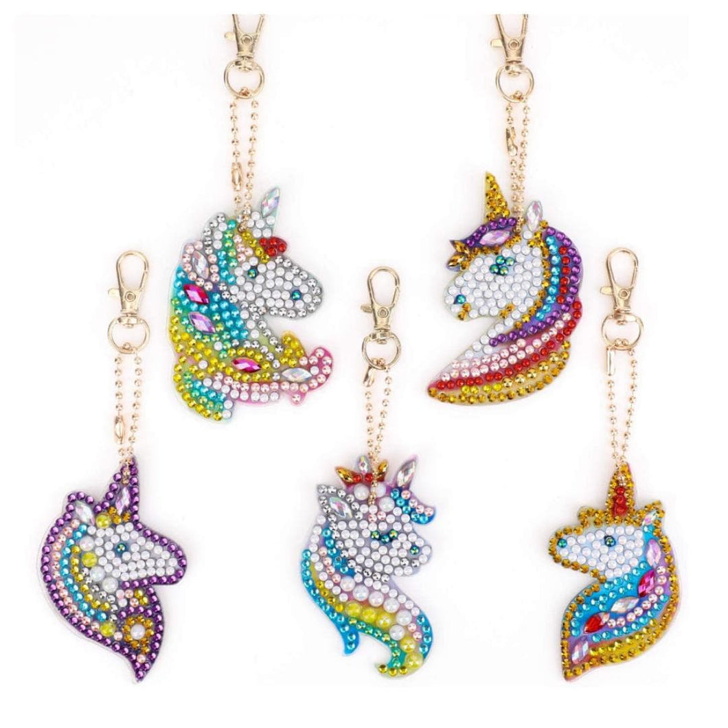 Unicorn Keychain Set