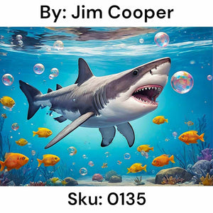 Underwater Shark - Round Drill AB