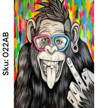 Load image into Gallery viewer, Naughty Chimp - Round Drill AB
