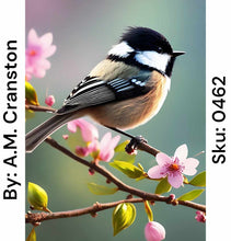 Load image into Gallery viewer, Bird on Floral Branch - Square Drill AB
