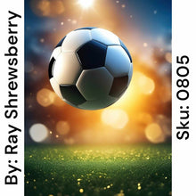 Load image into Gallery viewer, Soccer Ball - Square Drill AB
