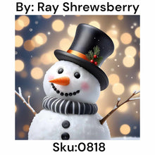 Load image into Gallery viewer, Snowman - Square Drill AB
