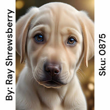 Load image into Gallery viewer, Yellow Lab Puppy - Round Drill AB
