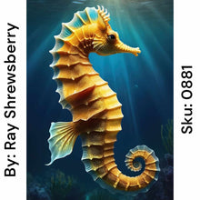 Load image into Gallery viewer, Seahorse - Square Drill AB
