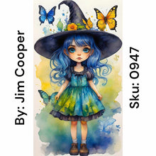 Load image into Gallery viewer, Witch Girl - Square Drill AB
