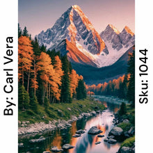 Load image into Gallery viewer, Mountain Scenery - Round Drill AB
