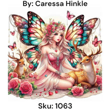 Load image into Gallery viewer, Butterfly Fairy of Deer - Round Drill AB
