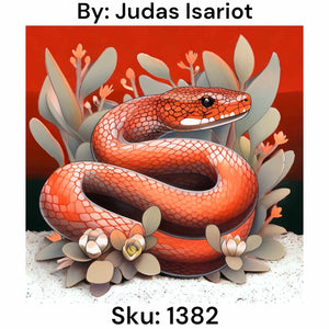 Red Snake - Round Drill AB