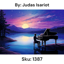 Load image into Gallery viewer, Sunset Piano Player - Round Drill AB
