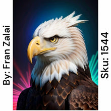 Load image into Gallery viewer, Glowing Eagle - Square Drill AB
