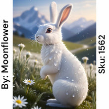 Load image into Gallery viewer, White Rabbit - Square Drill AB
