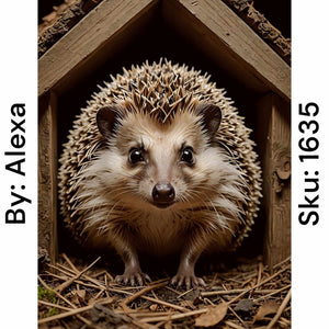 Hedgehog House - Round Drill AB