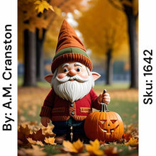 Load image into Gallery viewer, Pumpkin Gnome - Square Drill AB
