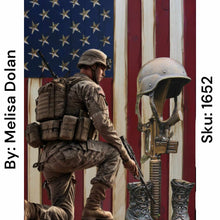 Load image into Gallery viewer, Kneeling Soldier - Round Drill AB
