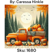 Load image into Gallery viewer, Pumpkin Truck Haul - Square Drill AB
