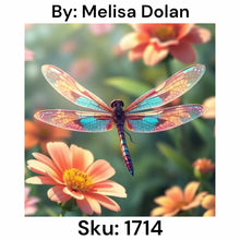 Load image into Gallery viewer, Beautiful Dragonfly - Square Drill AB
