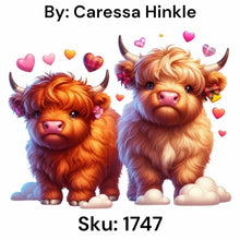 Load image into Gallery viewer, Baby Cow Duo - Round Drill AB
