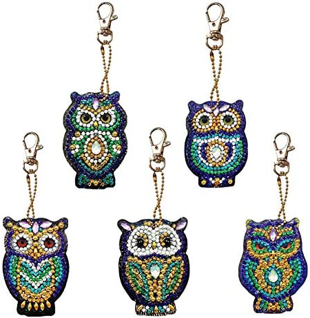 Owl Keychain Set