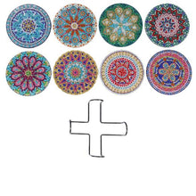 Load image into Gallery viewer, Coaster Set - Mandala Collage
