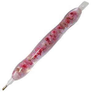 Acrylic Tool Pen - Pink Flowers