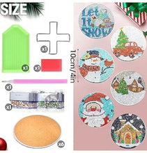 Load image into Gallery viewer, Coaster Set - Christmas
