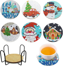 Load image into Gallery viewer, Coaster Set - Christmas
