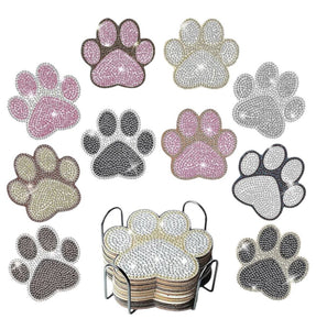 Coaster Set - Paw Prints