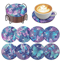 Load image into Gallery viewer, Coaster Set - Blue Butterflies
