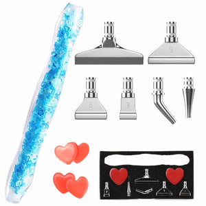 Metal Tip Acrylic Pen Set - Glow in the Dark