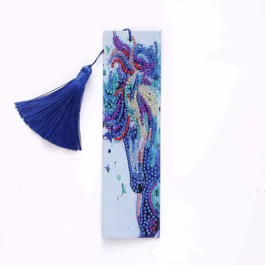 Bookmark - Blue Horse