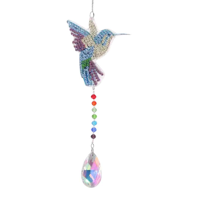 Suncatcher - Blue Hummingbird