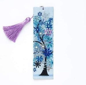 Bookmark - Blue Tree