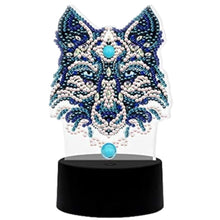 Load image into Gallery viewer, LED Night Light - Blue Wolf
