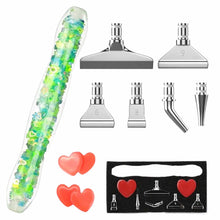 Load image into Gallery viewer, Metal Tip Acrylic Pen Set - Glow in the Dark
