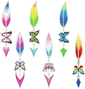 Bookmark Set - Butterfly Feathers