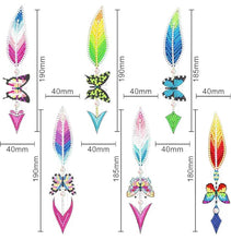 Load image into Gallery viewer, Bookmark Set - Butterfly Feathers
