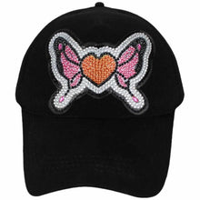 Load image into Gallery viewer, Baseball Hat - Winged Heart
