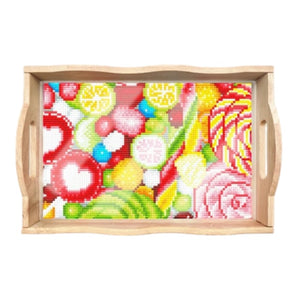 Wood Serving Tray - Candy