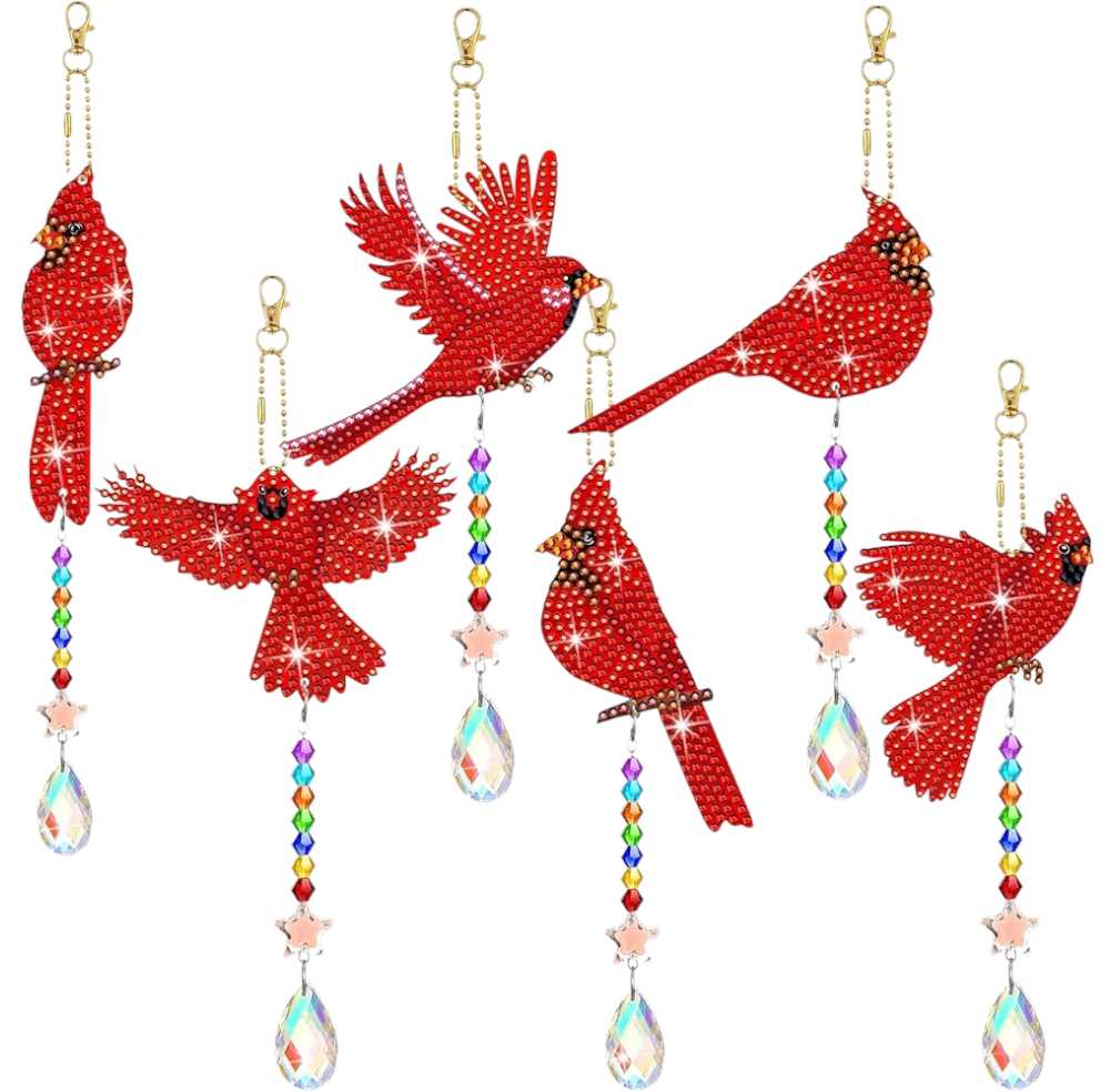 Suncatcher - Cardinals (6 Pack)