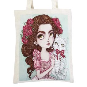 Canvas Tote Bag - Cat Lady