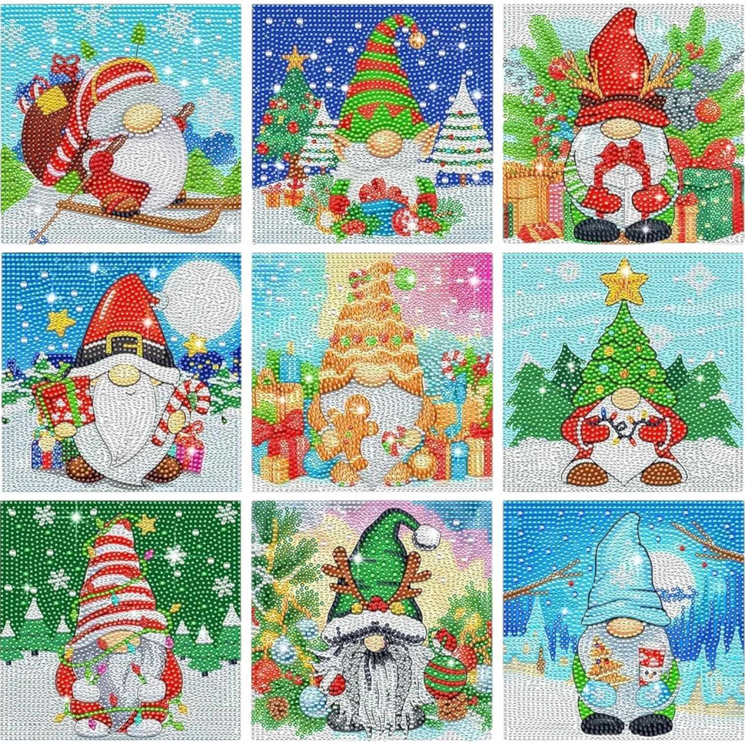 Christmas Gnome 6x6 Set