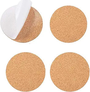 Replacement Coaster Cork Bottoms (8pc)