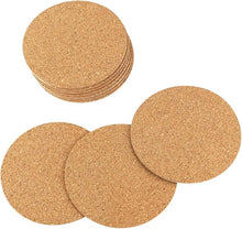 Load image into Gallery viewer, Replacement Coaster Cork Bottoms (8pc)
