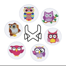 Load image into Gallery viewer, Coaster Set - Owls
