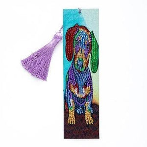 Bookmark - Colorful Dachshund