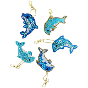 Dolphin Keychain Set