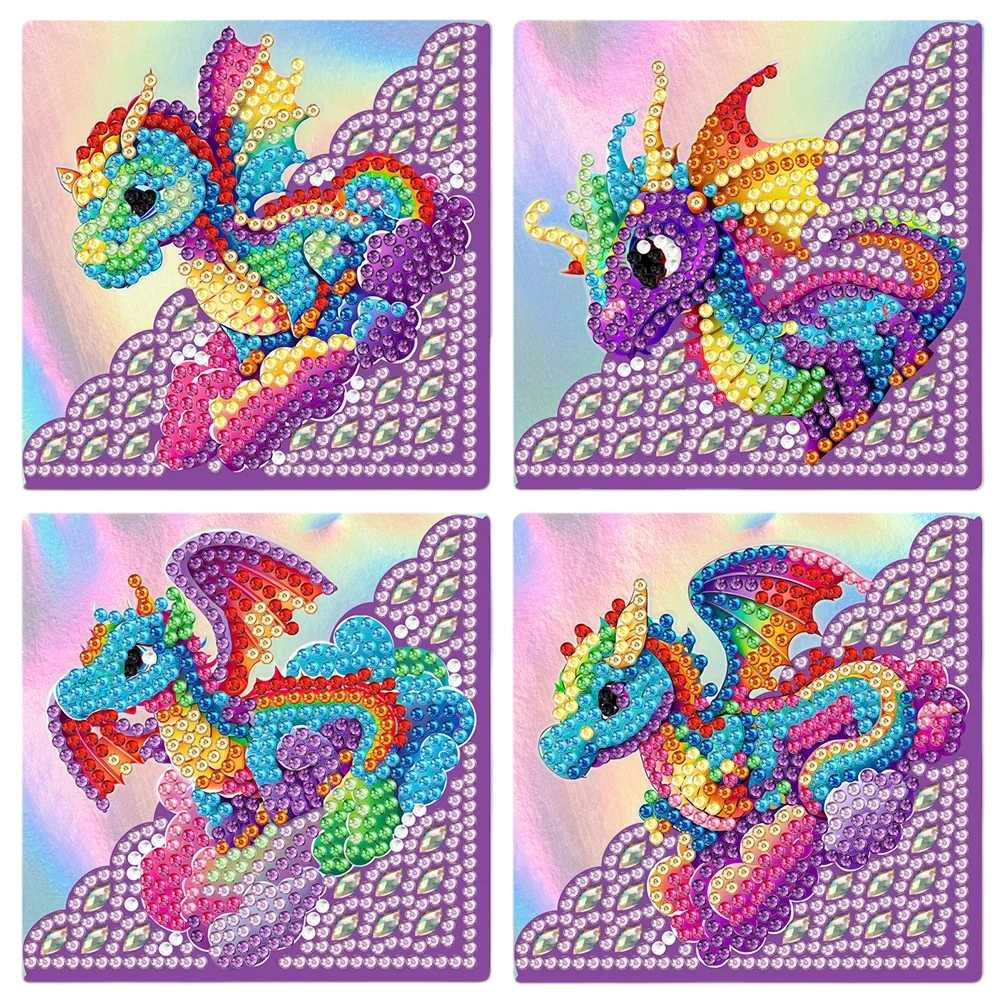 Corner Bookmark Set - Dragon