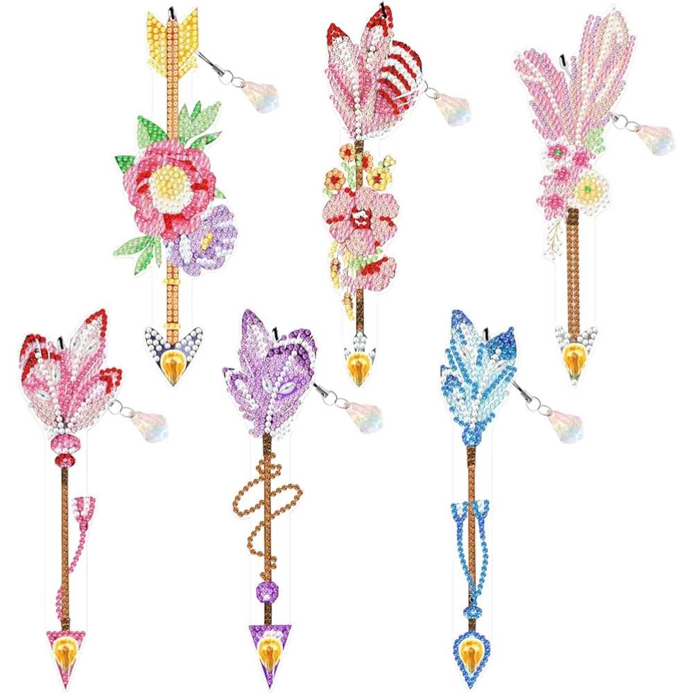 Bookmark Set - Floral Arrows