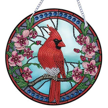 Load image into Gallery viewer, Acrylic Wall Hanging - Floral Cardinal
